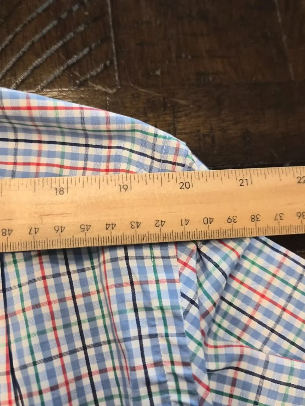 J.Crew Mens Performance Slim Untucked Button Shirt Size XL Check Stretch G675